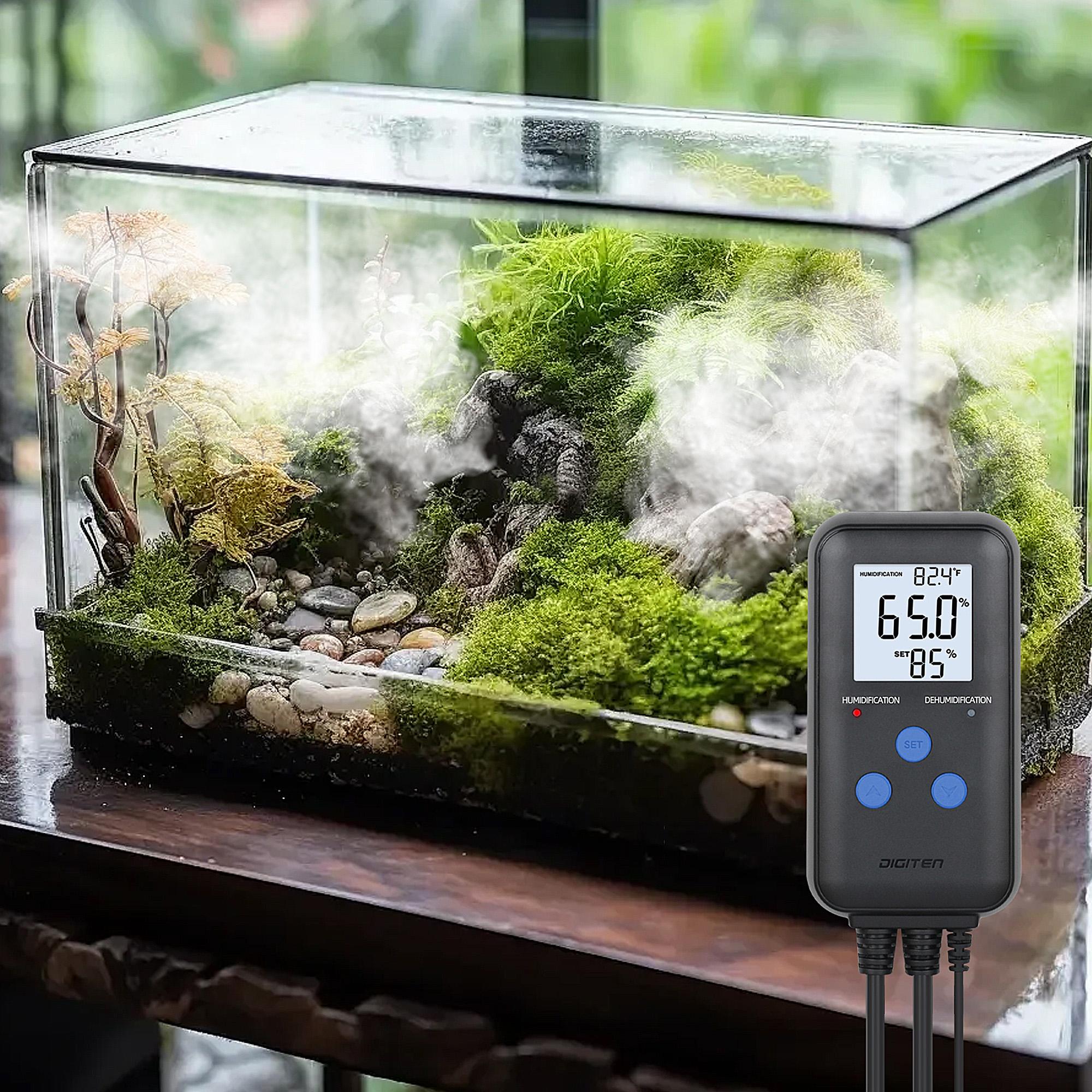 Temperature Humidifer DIGITEN Humidity Controller Pre-Wired Digital Humidistat with ...