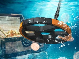 【Spring Treasure Hunt】GoGonova Waterproof Metal Detector for Adults & Kids with 8" Search Coil All Metal & Disc Modes Portable Tool Kit Adjustable Stem IP68 Rating Lightweight Design LCD Display Durable Shovel Anti-interference Headphones