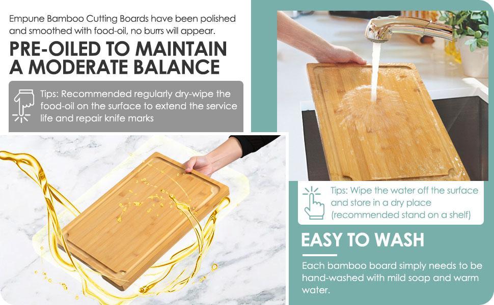 Kikcoin Bamboo Extra Large  Stove Oven Top Cover Wooden Cutting Board,Note Charcuterie Board,Pastry,Chopping Block,Handle,Juice Groove,Serving Food Tray,Kitchen 4XL:30"L*20"W Cooking,Knives Friendly Kitchenware Vegetable Oil
