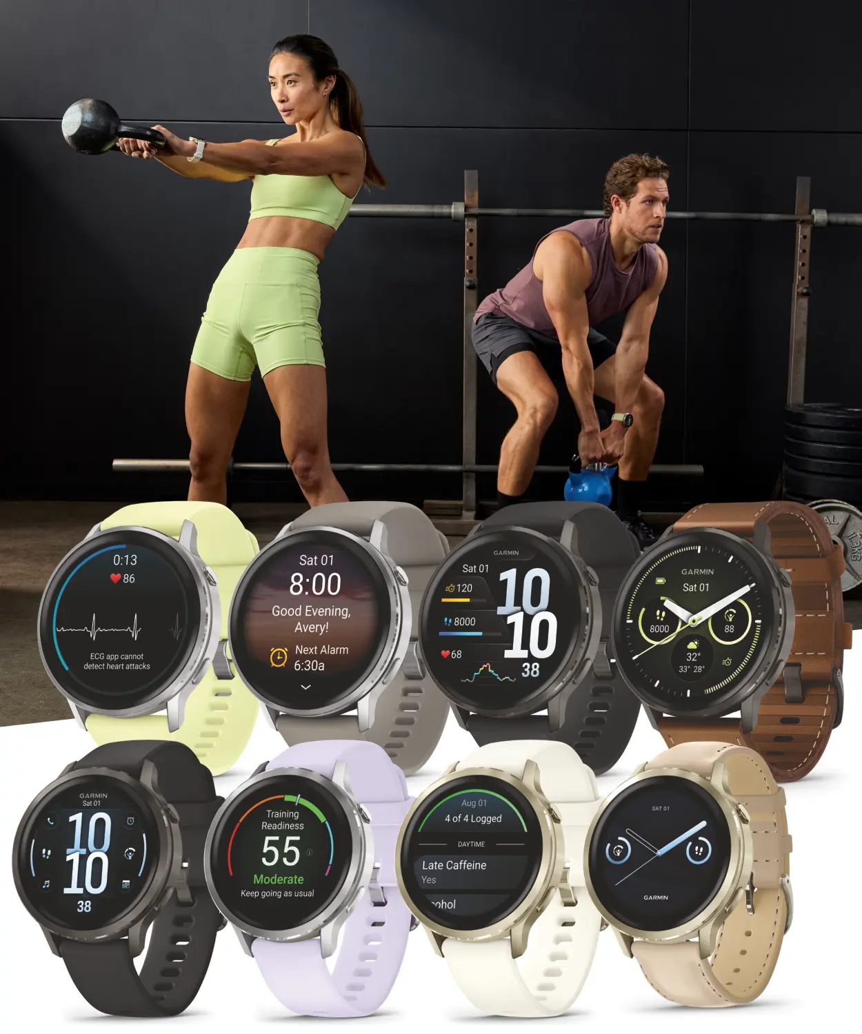 Garmin Venu 4 Smartwatch - 41/45mm AMOLED Display, Android Compatible, Metal Custom Steel Design, GPS, Built-in Flashlight, Music Player, Running/Meditation Tracking, Health Monitoring, Phone Connectivity, 10/12-Day Battery, Wearable4U Bundle, Bluetooth,