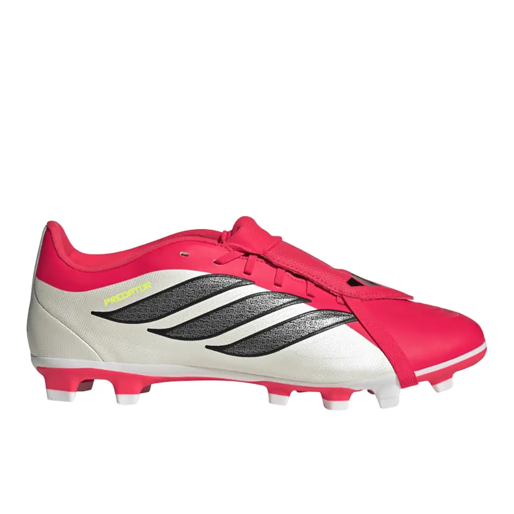 adidas Mens Predator Club Fold-Over Tongue Firm GroundMulti Ground Soccer Cleats  - Pink, White
