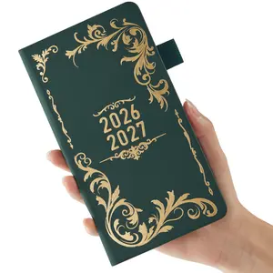 2026-2027 Pocket Planner/Calendar, A6 Small Weekly & Monthly Academic Planner for Purse, Jul 2026 - Jun 2027, with Monthly Tabs & Inner Pocket, 3.8''×7'', Mini Agenda Book to Increase Productivity