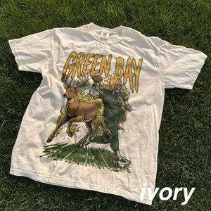 Green Bay Football Shirt, Vintage Packers Tee, Retro 90s Game Day Tee, Good Graphic Tee, Unisex Cotton T-Shirt, Sport Trendy Gift T-Shirt, Top Menswear Streetwear Womenswear