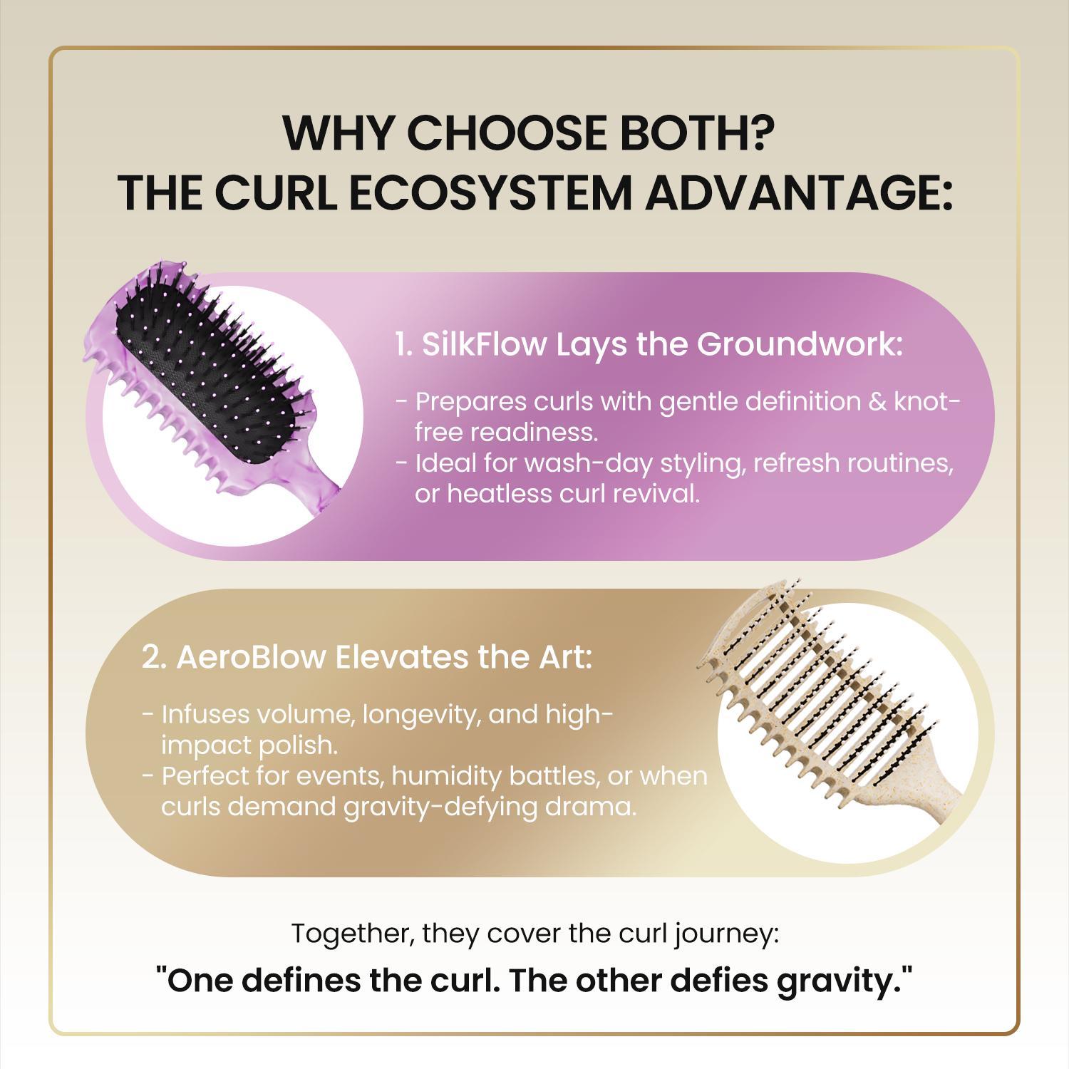 Curl Defining Brush for Women and Men Vented Design for Detangling and Shaping Curls Ergonomic Handle Gentle on Hair Beige Hairbrush