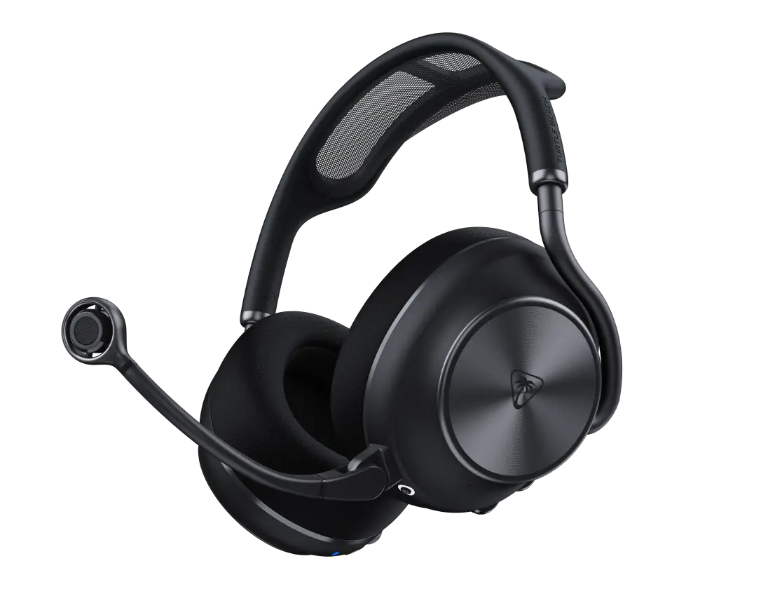 Turtle Beach Stealth™ Pro II Wireless Headset for Xbox, PlayStation & PC - Active Noise Cancellation, Certified High-Resolution Wireless Audio, CrossPlay 2.0, 60mm Eclipse™ Dual Drivers, Flip-to-Mute