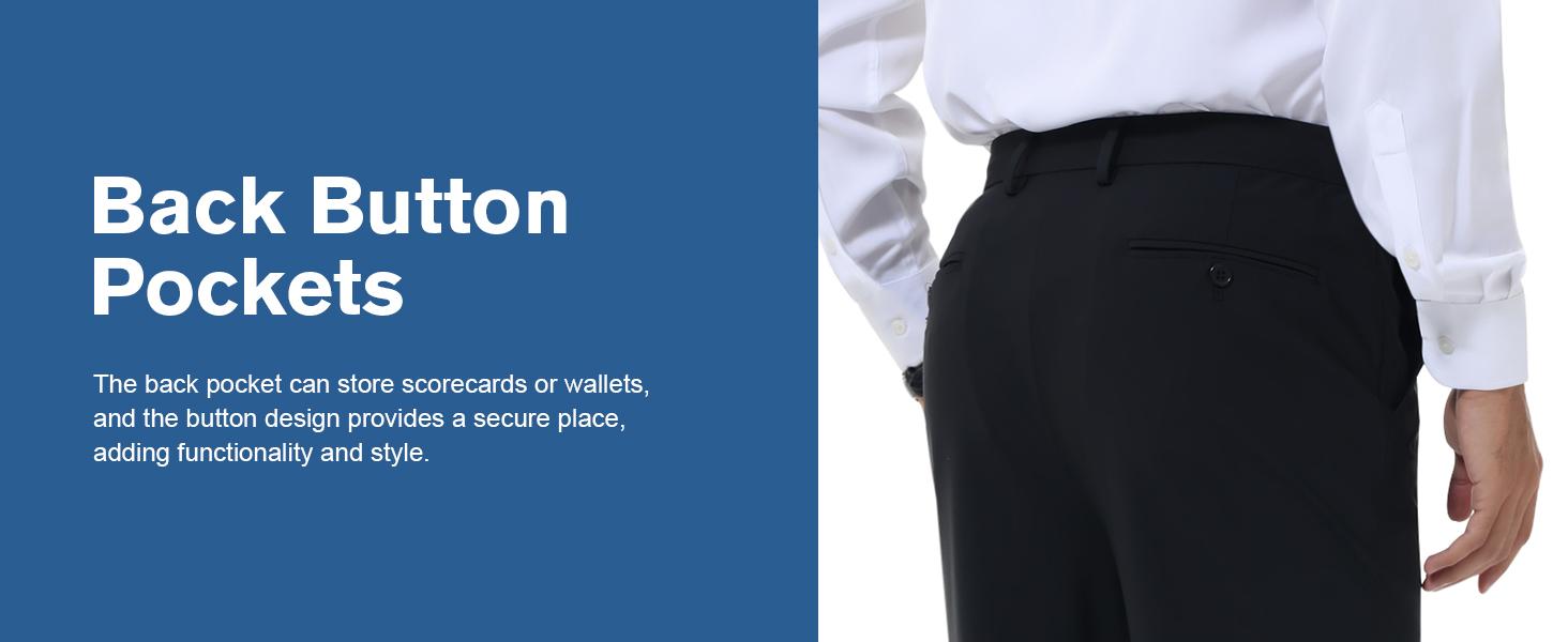 Alimens&Gentle Men's Stretch Dress Pants No Iron Golf Pants Expandable Waist Flat Front Business Casual Formal Pants DealsForYouDays Alimens&Gentle Men's Stretch Dress Pants No Iron Golf Pants Expandable Waist Flat Front Business Casual Formal Pants DealsForYouDays