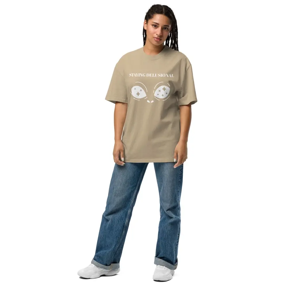 Delusional Womenswear Top: Oversized T-Shirt by Staying