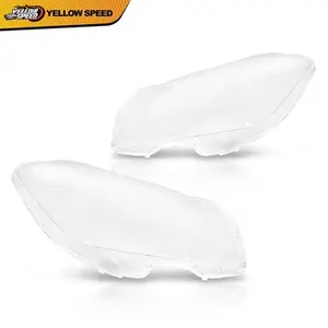 Headlight Lens Covers Left & Right Fits 2010-2014 Benz W218 CLS350 CLS500 CLS550