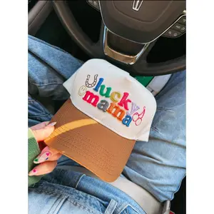 lucky mama trucker hat