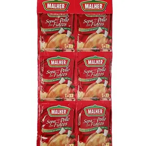 Tira de 12 units of sopa malher pollo con fideos 27gr. C/u