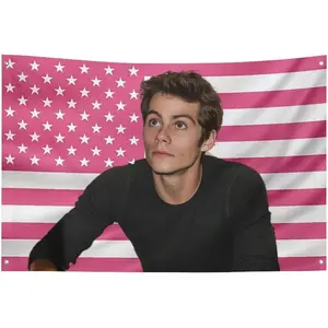 Tapestry Funny American poster flag wall hanging Dylan flag tapestry,can be used in kitchen, living room, bedroom, dining room, outdoors, gifts OBrien.