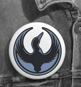 Minnesota Rebel Alliance Button Pin Button, Activism Accessory, Political Protest Gear