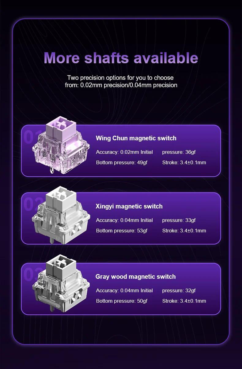 [New]Aula WIN68/WIN60 HE MAX Magnetic Switch Keyboard, RT, Extreme Response, Gaming Keyboard 65% Wired Compact Keyboard, 8000 Hz Polling Rate, Hot-Swap fathersdaygift