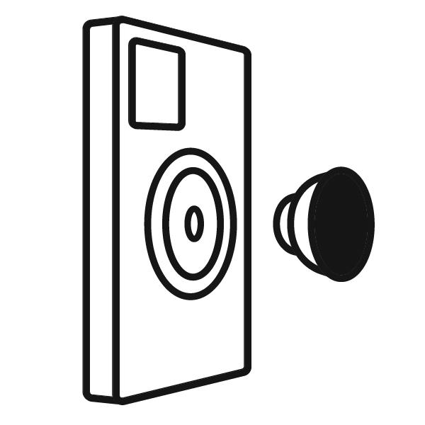 Waxy Shimmer Grip for MagSafe - Magnetic Phone Grip and Phone Stand - PopSockets