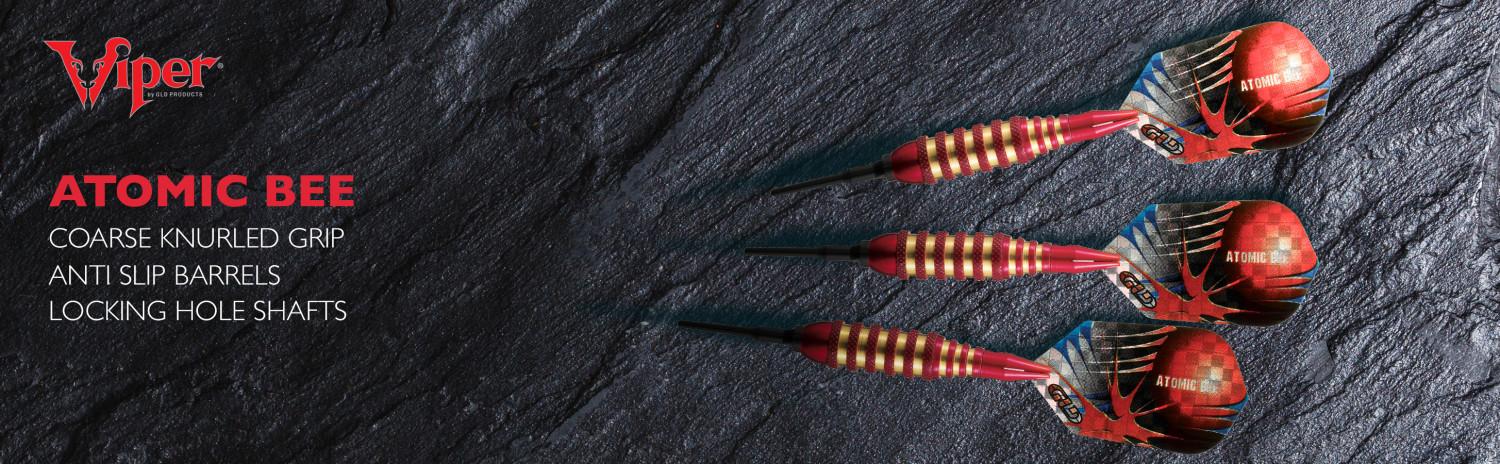 Viper Atomic Bee Darts Blue Soft Tip Darts 16 Grams