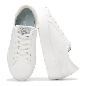Project Cloud Women's | Lace-up Platform Sneakers | ProjectPlush™ | Lightweight | Non-Slip - Bossy