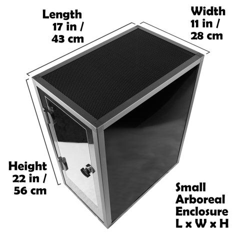 Pangea Small Arboreal PVC Reptile Enclosure - 11"x17"x22"