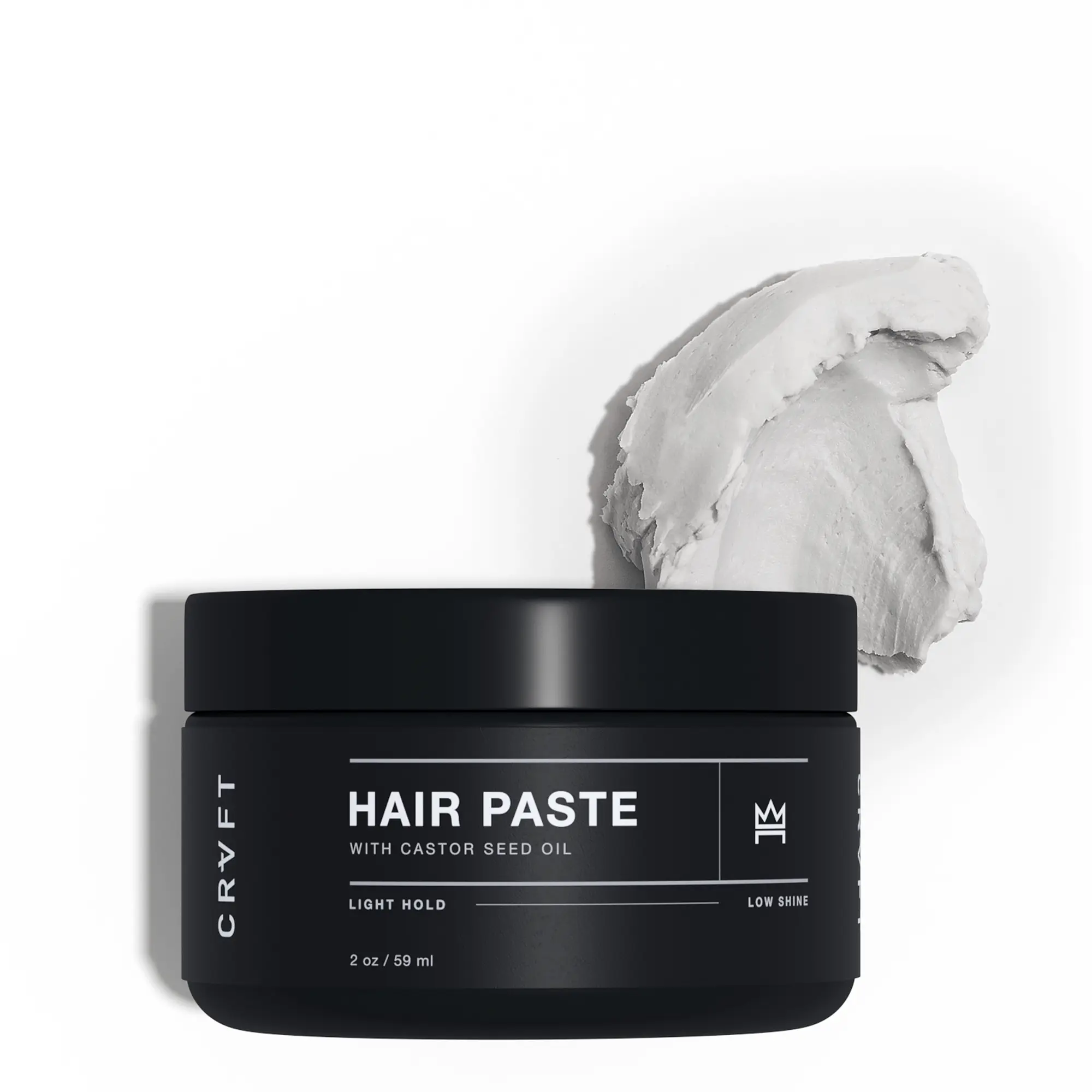 CRVFT Hair Paste (2 oz) – Light Hold, Low Shine for Natural Definition