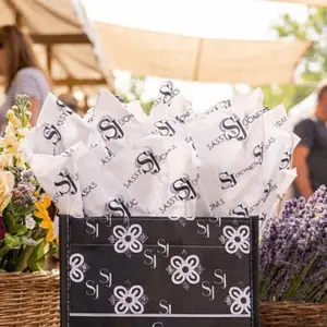 Sassy Jones Tissue Paper (1 Large Logo Sheet)