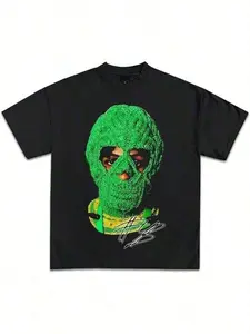 YB Green Mask Portrait T-Shirt
