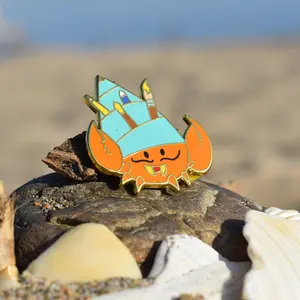 Hyde the Hermit Crab Enamel Pin