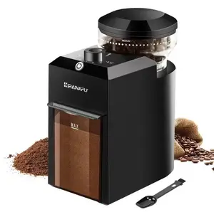 Automatic Burr Coffee Grinder – 28 Precision Grind Settings | Electric Bean Mill