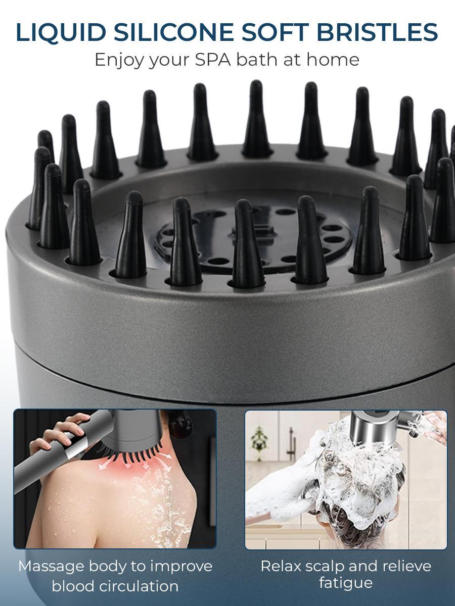 New Year Special Filtered Handheld Shower Head High Pressure, 3 Spray Modes, Hard Water Softener Filter Beads, Removes Chlorine, Helps Reduce Dry Itchy Skin, Easy Clean Nozzles