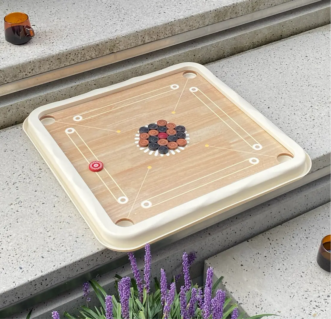 Carrom Board with Premium Coins and Striker - 24"