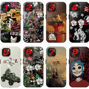 Gorillaz Phone Case For iPhone And Samsung Alternative Music Band Fan Gift Idea Birthday Present For Music Lovers Z
