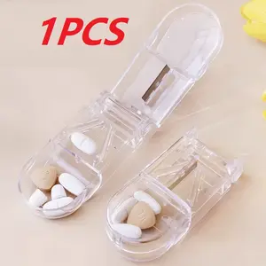 10 Compartments Travel Pill Organizer Pocket Portable Pill Storage Box Case Daily Pill Container or Purse Fish Oil Medicine NONE