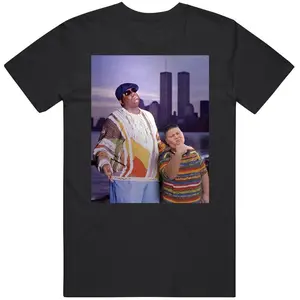 The Rizzler And Biggie New York Rapper Costco Guys Tiktok Meme Joke Gift T Shirt, 100% Cotton, Crew Neck, Slight Stretch, Breathable & Wear-Resistant, All-Season Short Sleeve Tee, Perfect for Outdoor & Daily Fashion Oversized Graphic