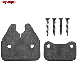 Black Sun Visor Clips Replacement Kit for Dodge RAM 1500 2019-2023 Trucks, Auto Sun Visor Repair Clips for RAM 1500 Truck Interior Accessories