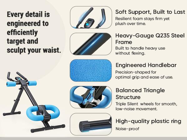 Foldable Ab Machine for Home Workouts – Adjustable Abdominal Trainer with Knee Protection, Compact Core Strengthening Equipment for Home Gym – Space-Saving Design Foldable Ab Machine for Home Workouts – Adjustable Abdominal Trainer with Knee Protection, Compact Core Strengthening Equipment for Home Gym – Space-Saving Design