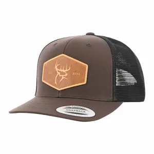 Legendary Whitetails Men's Buck Commander EST Leather Patch Hat