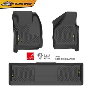 Fit For 2008 2009 2010 Ford F250 F350 F450 TPE Floor Mats All-Weather 3PCS Car Interior Accessory Car Accessories