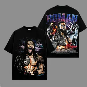 Vintage Roman Reigns WWE Legend Premium Wrestling T Shirt 100% Cotton T-Shirt The Charismatic Army, Team Xtreme Shirt, WWE Fans Shirt, WWE Event Outfit