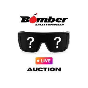 AUCTION - BOMBER SAFETY GLASSES