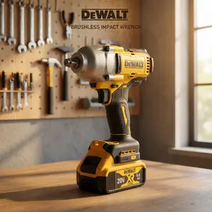 DEWALT DCF900 Impact Wrench 1/2" Inch High Torque With Hog Ring Anvil 18V Brushless Cordless Wrench Dewalt Power Tools professional auto mechanic diy enthusiast