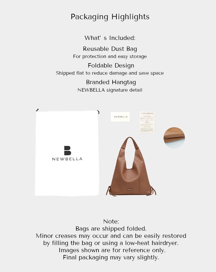 NEWBELLA Lena 2 PCS Set Shoulder Bag - Daily Casual Style, Magnetic Closure, PU Material,dealsforyoudays Wallet Sling Compact tote bag tote bags,FallFreshness