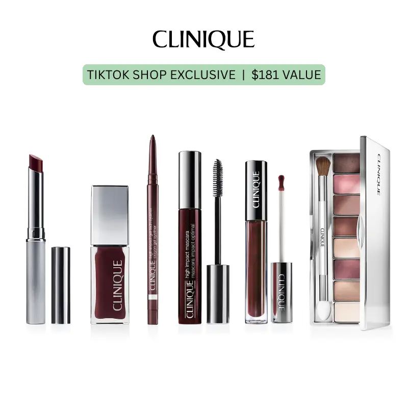[Clinique] Black Honey Deluxe Collection Set | Makeup Set | Volumizing & Lengthening | Nourishing & Dewy | Lip & Face Tint | Lip Gloss | Hydrating | Lightweight