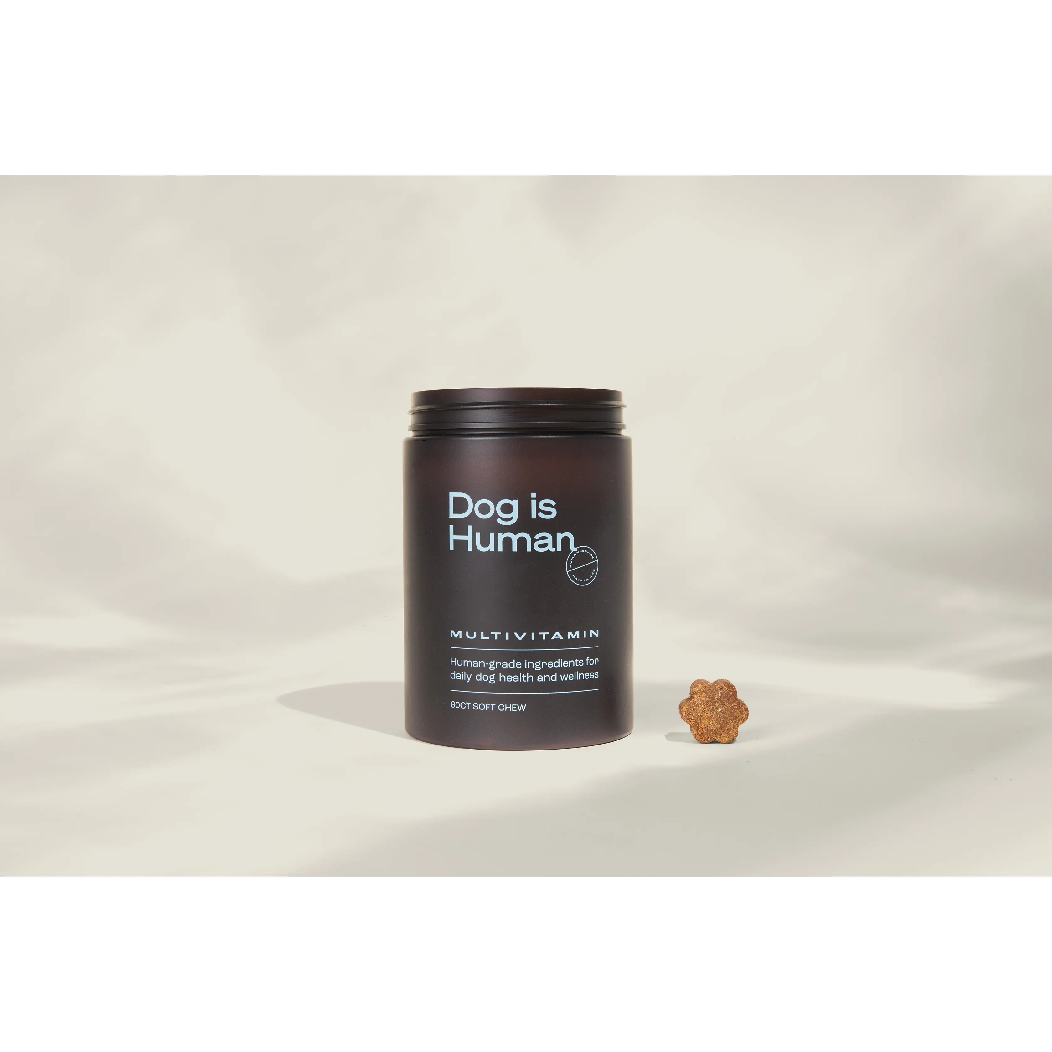 Dog is Human Daily Multivitamin for Dogs (Chicken Flavor) Human-grade, Vet-formulated, Made in Vermont Dog is Human Daily Multivitamin for Dogs (Chicken Flavor) Human-grade, Vet-formulated, Made in Vermont