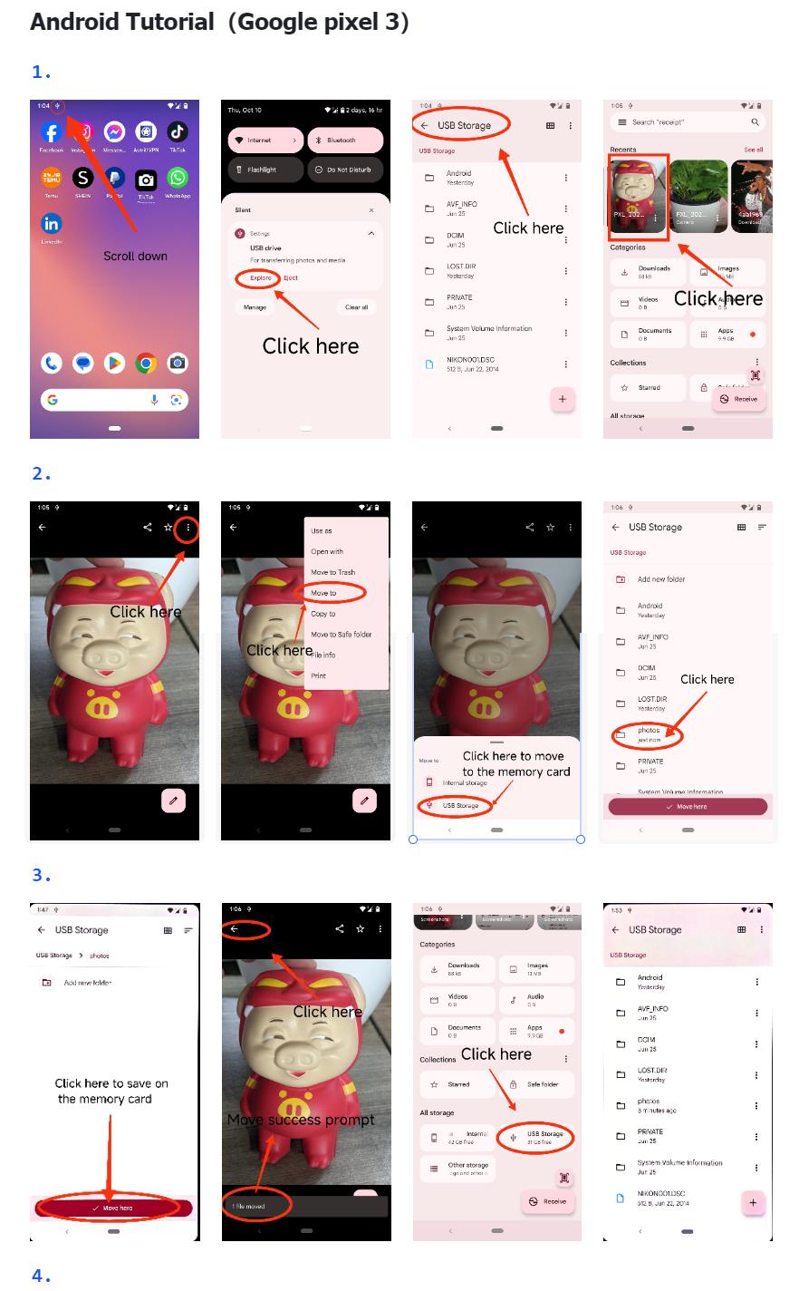 SEALIGHT Multi-Port Memory Card Reader,4 in 1 SD/TF/USB OTG Adapter for iPhone 15/14/13/12/11 Pro/Pro Max, Android, iPad, Laptop with Type C, USB C, Lightning, Plug & Play, Record Memory Gift (No App Required) SEALIGHT Multi-Port Memory Card Reader,4 in 1 SD/TF/USB OTG Adapter for iPhone 15/14/13/12/11 Pro/Pro Max, Android, iPad, Laptop with Type C, USB C, Lightning, Plug & Play, Record Memory Gift (No App Required)