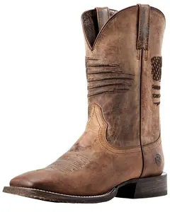 Ariat Men's Circuit Patriot Western Boot Broad Square Toe - 10029699