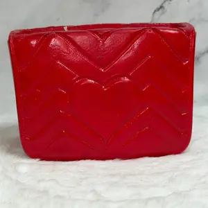 Red Heart Purse Candle double wick Vanilla Cherry Scent for Aromatic Home Decor