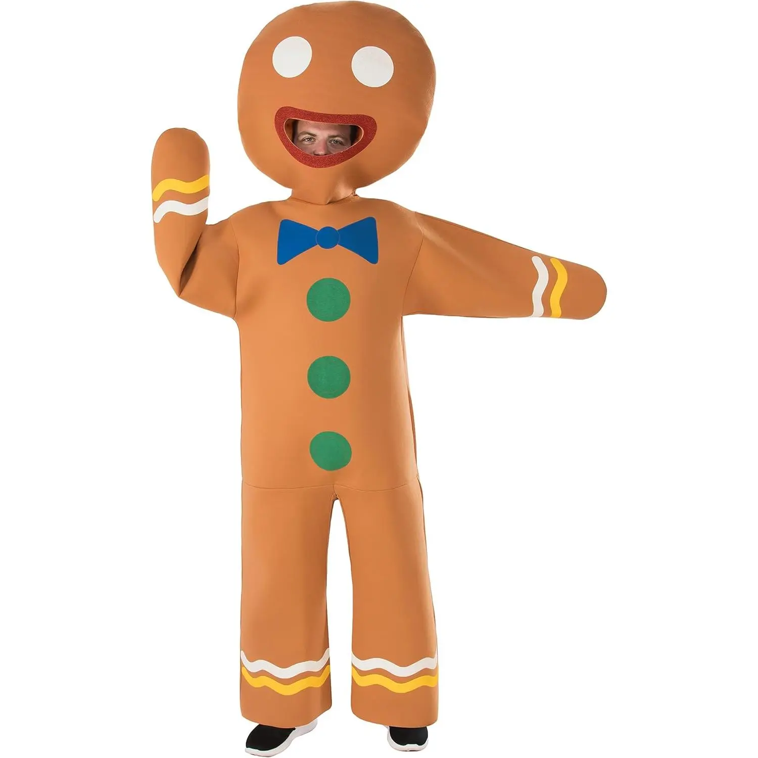 Gingerbread Man Cookie Adult Costume