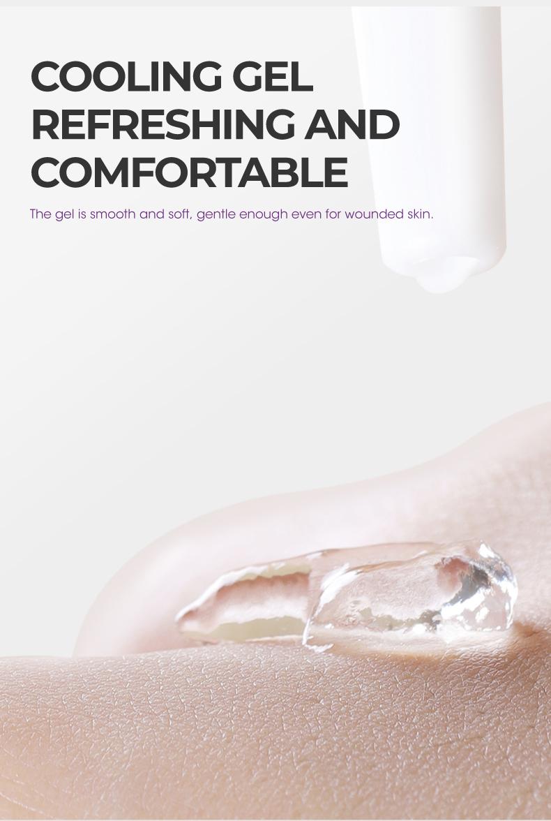 Kreain Nature 2 Hemorrhoid Gel Carthamus Seed Scutellaria Baicalensis Extract Carboxymethylcellulose Purple Daisy Apply to the Skin Used for Eliminating Hemorrhoids