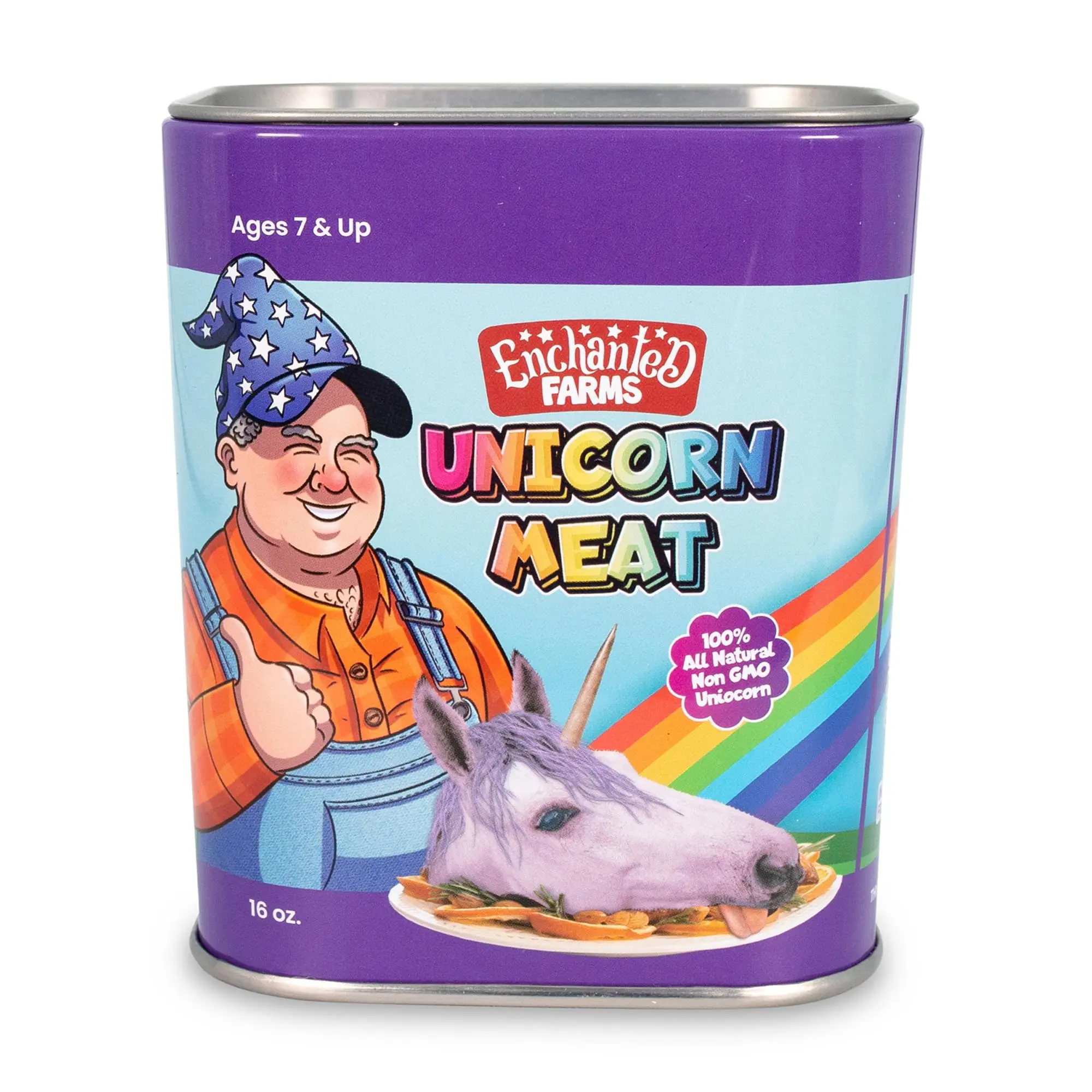 Canned Meat Unicorn Stuffed Toy, Toynk Exclusive Kawaii Stuffed Animal, Soft Adorable Cute Gag Gift, Soft Adorable Stuffed