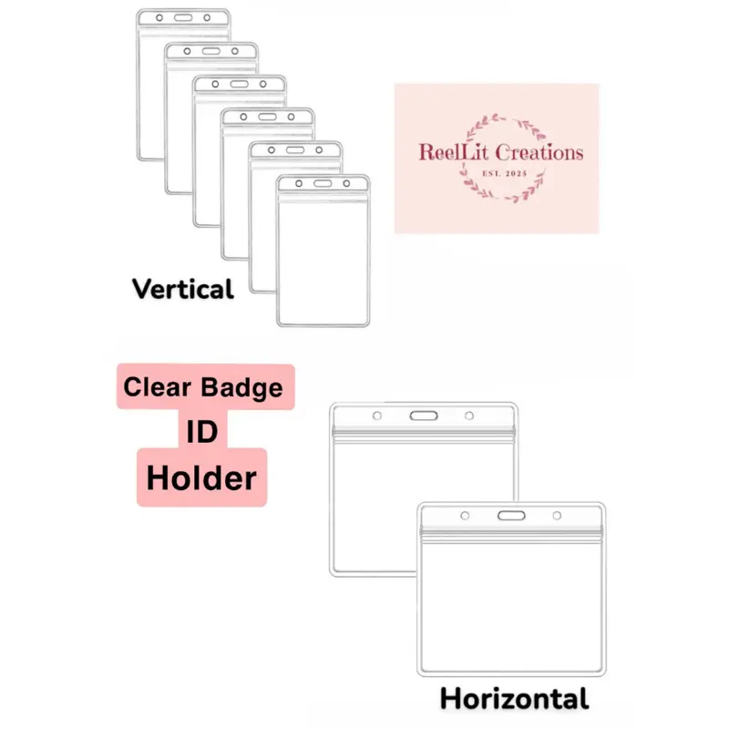 Clear ID Holder for Badges