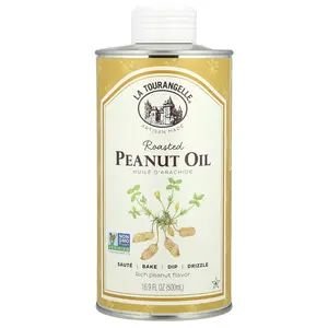 La Tourangelle Roasted Peanut Oil, 16.9 fl oz (500 ml)