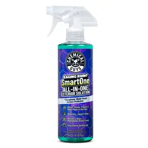 Raging Rhino SmartOne All-In-One Waterless Car Wash & Exterior Detail Spray - Cleans, Shines, Protects, & Helps Repel Water In 1 step - Glossy Finish & Hydrophobic Protection